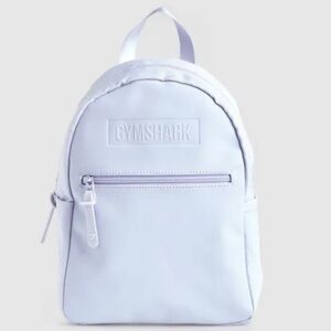 Gymshark Sky Blue Compact Backpack mini charger holder